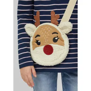 Girls' Long Sleeve Christmas Pattern T-Shirt with Zipped Patch Pocket s.Oliver image-5