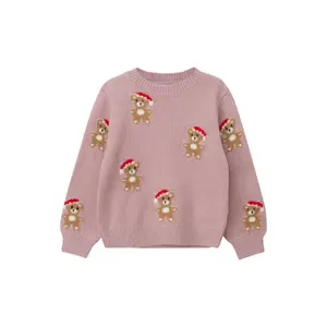 Pull de punto Loose Fit con motivos navideños niña s.Oliver image-0