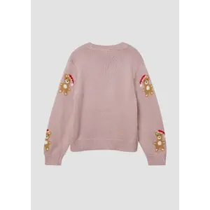 Pull de punto Loose Fit con motivos navideños niña s.Oliver image-2