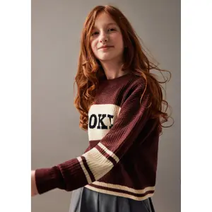 Pull oversized Court in Grober Masche Mädchen s.Oliver image-5