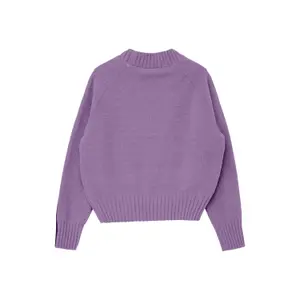 Pull coupe ample à col montant en fil chenille fille s.Oliver image-1