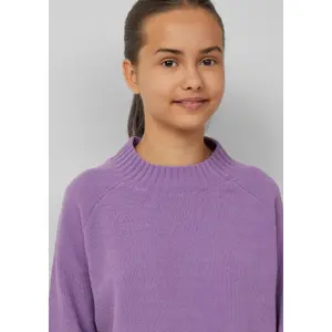 Pull coupe ample à col montant en fil chenille fille s.Oliver image-5