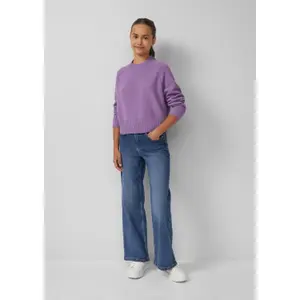 Pull coupe ample à col montant en fil chenille fille s.Oliver image-6