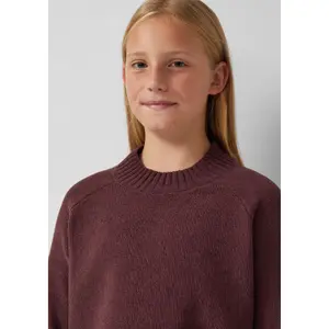 Pull coupe ample à col montant en fil chenille fille s.Oliver image-5