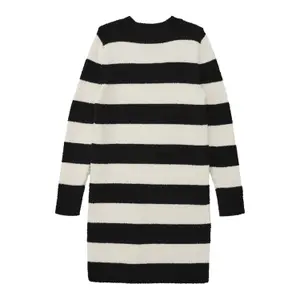 Robe curta em malha aspecto bouclé com mangas longas rapariga s.Oliver image-1