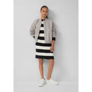 Robe curta em malha aspecto bouclé com mangas longas rapariga s.Oliver image-6