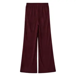Pantaloni larghi a gamba ampia con superficie strutturata effetto velluto ragazza s.Oliver image-1