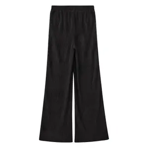 Pantaloni larghi a gamba ampia con superficie strutturata effetto velluto ragazza s.Oliver image-1
