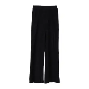 Pantaloni larghi a gamba ampia con superficie strutturata effetto velluto ragazza s.Oliver image-2