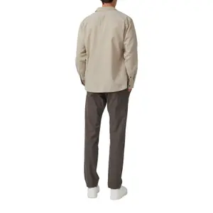 Gestreifter Baumwollhose mit dezentem Karomuster s.Oliver image-5