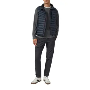 Gestreifter Baumwollhose mit dezentem Karomuster s.Oliver image-6