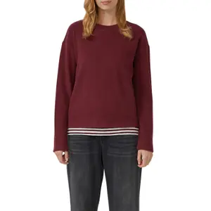 Pull Relaxed Fit σε βουρτσισμένο φλις γυναίκες s.Oliver image-2