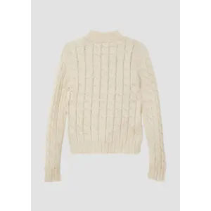 Pull de punto corte Slim con trenzas y cuello alto para niña s.Oliver image-3