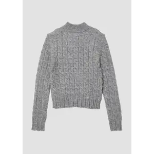 Pull de punto corte Slim con trenzas y cuello alto para niña s.Oliver image-3