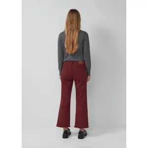 Frauen Cropped Slim Flared Jeans mit Fransen Saum s.Oliver image-4