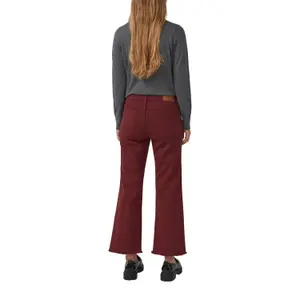 Frauen Cropped Slim Flared Jeans mit Fransen Saum s.Oliver image-5