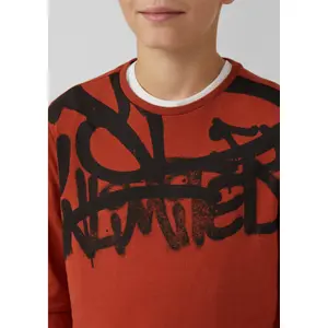 T-shirt μακριάς μανικας με εκτύπωση γκράφιτι παιδί s.Oliver image-5