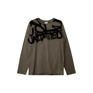 T-shirt μακριάς μανικας με εκτύπωση γκράφιτι παιδί s.Oliver image-0
