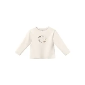 Langarmshirt mit Druck vorne und Druckknöpfen für Babys s.Oliver image-0