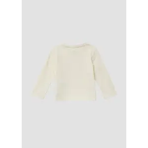 Langarmshirt mit Druck vorne und Druckknöpfen für Babys s.Oliver image-3