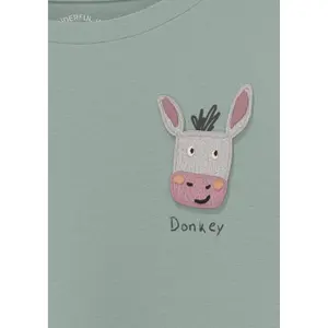 Baby Long Sleeve Trapeze T-Shirt with Embroidered Patches and Snap Buttons s.Oliver image-5