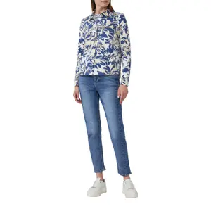 Relaxed Fit Jersey Blouse for Women s.Oliver image-6