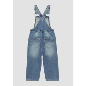 Jeans Salopette Relaxed Fit Mid Rise Wide Leg Meisje s.Oliver image-3