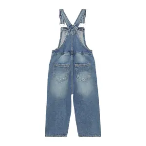 Jeans Salopette Relaxed Fit Mid Rise Wide Leg Meisje s.Oliver image-4