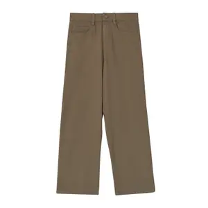 Mid-Rise Relaxed Fit Wide Leg Stretch Cotton Jeans with Adjustable Waist Child s.Oliver image-2