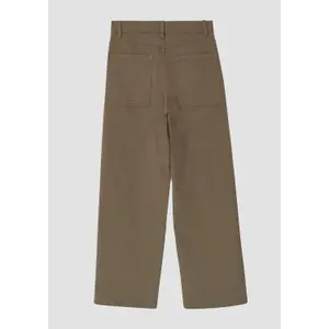 Mid-Rise Relaxed Fit Wide Leg Stretch Cotton Jeans with Adjustable Waist Child s.Oliver image-3