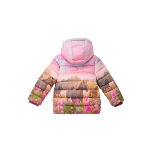 Casaco acolchoado quente com estampado degradê para bebé menina s.Oliver image-1
