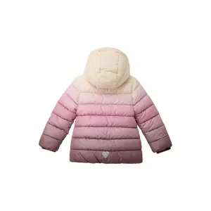 Casaco acolchoado quente com estampado degradê para bebé menina s.Oliver image-1