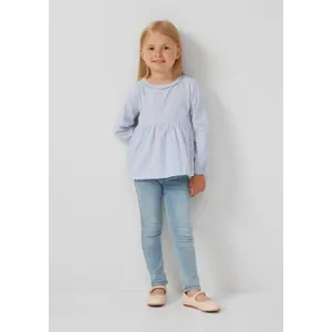 Striped Flared Blouse with Decorative Stones Girl s.Oliver image-6
