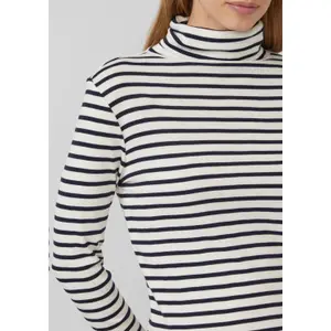 Γυναικείο Μπλουζάκι Μακρυμάνικο Ριγέ Slim Fit s.Oliver image-3