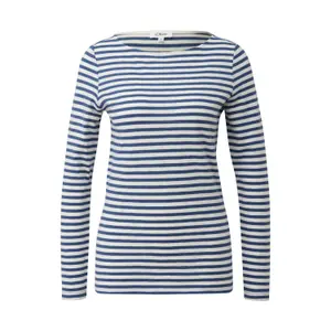 Γυναικείο μακρυμάνικο t-shirt με bateau λαιμό s.Oliver image-0