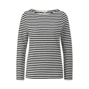 Γυναικείο μακρυμάνικο t-shirt με bateau λαιμό s.Oliver image-0