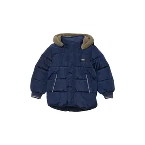 Long Padded Hooded Coat with Fleece Lining Baby Boy s.Oliver image-2