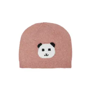 Zachte gebreide muts met panda intarsia voor baby's s.Oliver image-2
