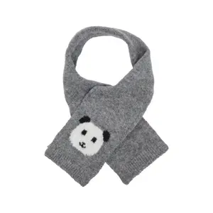 Panda Intarsia Gebreide Sjaal voor Baby's s.Oliver image-2