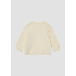 Katoenen langemouw T-shirt met panda motief voor baby s.Oliver image-2