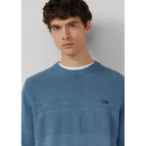 Pull i flammig garn med rund hals s.Oliver image-3