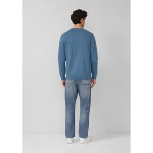 Pull i flammig garn med rund hals s.Oliver image-4
