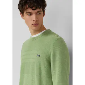 Pull i flammig garn med rund hals s.Oliver image-3