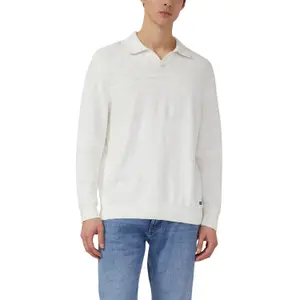 Pull ligero de malla con cuello polo s.Oliver image-2