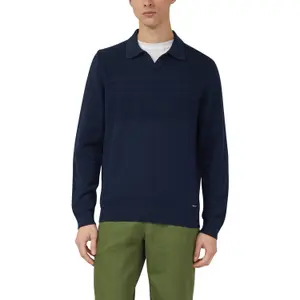 Pull ligero de malla con cuello polo s.Oliver image-2