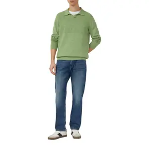 Pull ligero de malla con cuello polo s.Oliver image-6