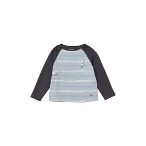 Camiseta de manga raglán con estampado delantero para bebé s.Oliver image-2