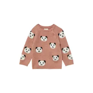 Pull de punto unisex con motivos de ositos para bebés s.Oliver image-2