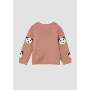 Pull de punto unisex con motivos de ositos para bebés s.Oliver image-3