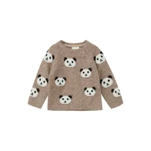 Pull de punto unisex con motivos de ositos para bebés s.Oliver image-0
